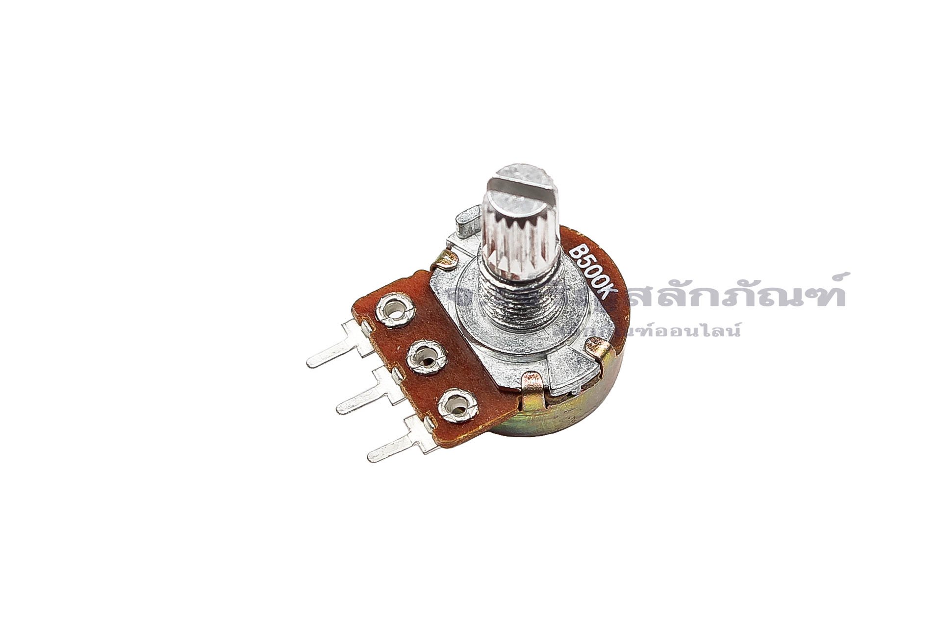 [E] WH148 วอลลุ่ม 3 ขา Volume 500K แกนยาว 15 mm